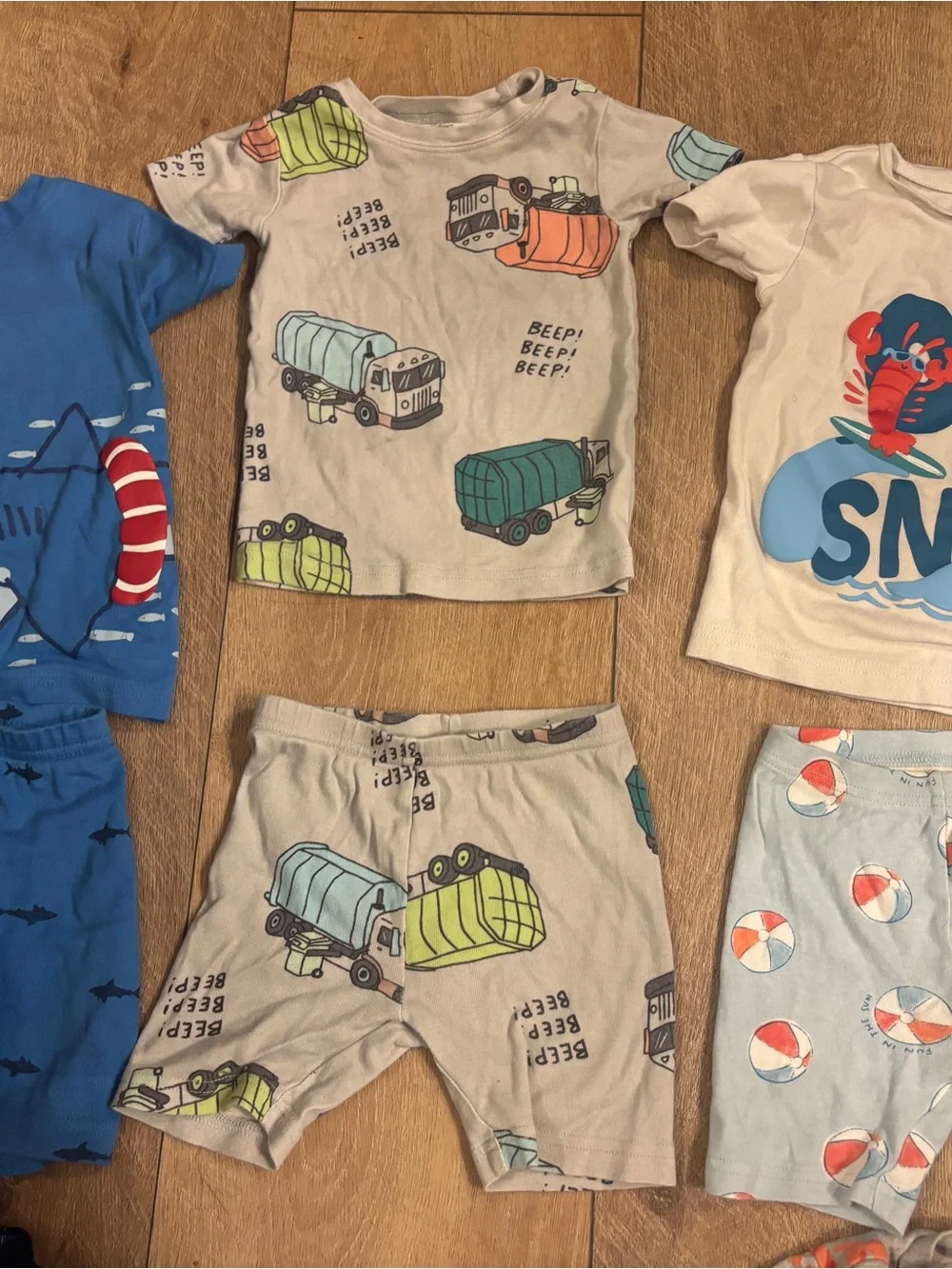 Carter's 12 Piece Kids Pajama Set size 2T